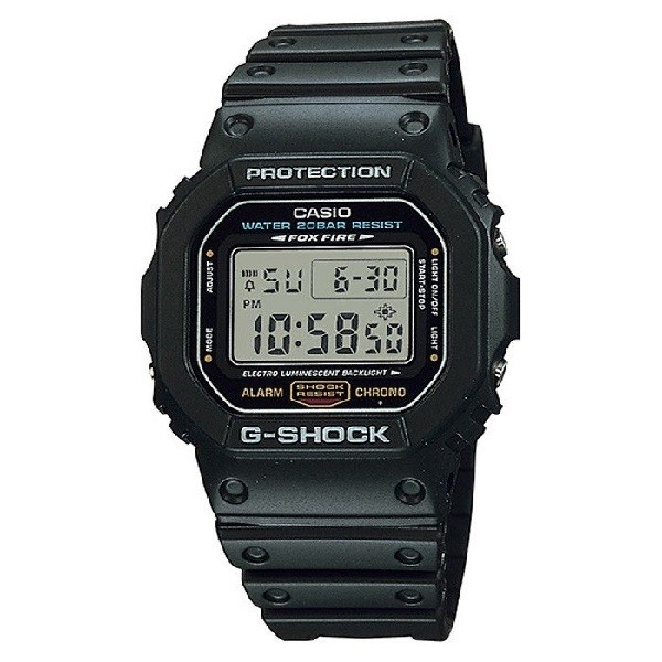 CASIO 腕時計 G-SHOCK Basic DW-5600E-1 ブラック 4971850555100